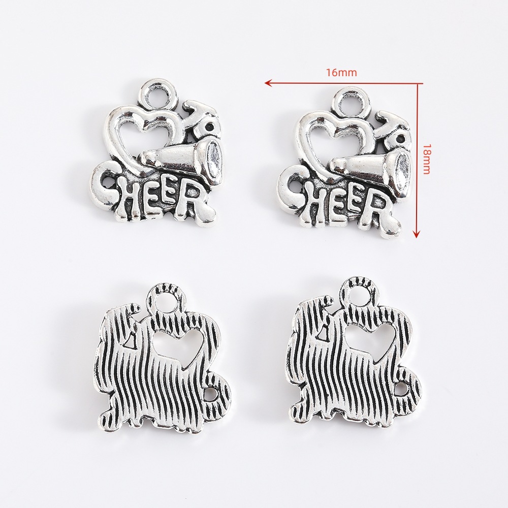 Graduation commemorative pendant graduation cap cheer love thank you retro alloy jewelry accessories