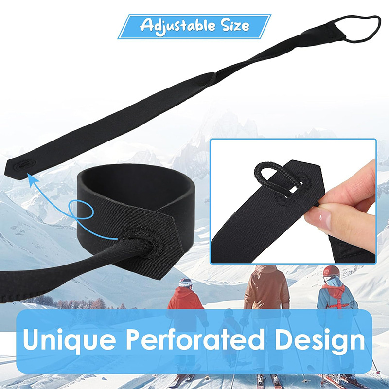 Amazon Outdoor Ski Gloves Wrist Strap Adjustable Long Ski Gloves Strap Hanging Gloves Rope Accessories