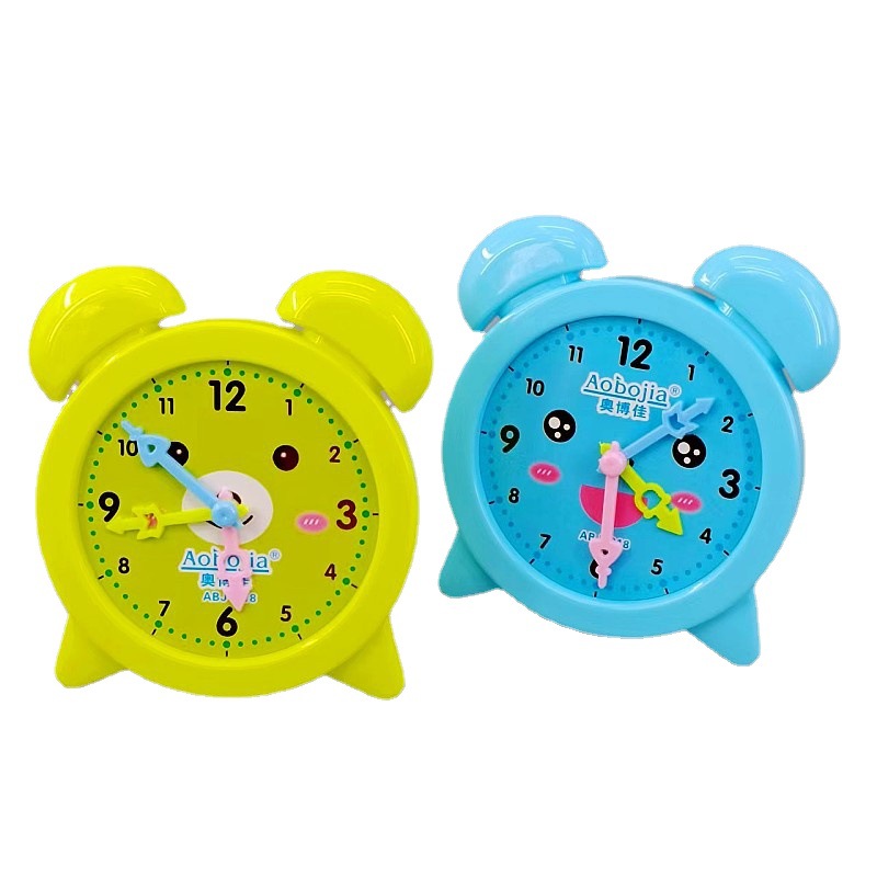 Clock model learning and understanding time teaching aids for primary school students in grade one and two teaching clock face three-needle children's learning tools