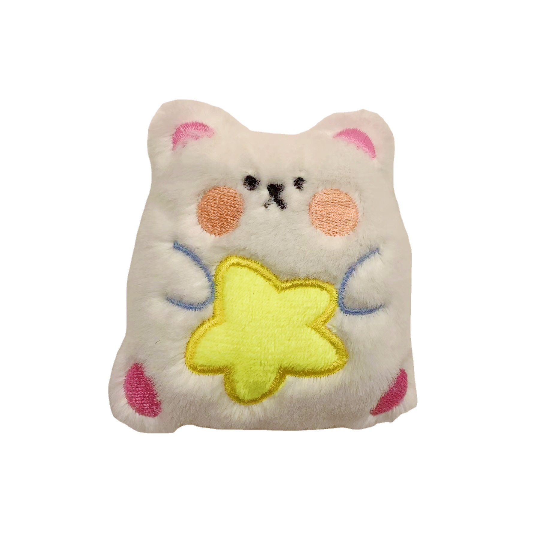 2023 Creative Large Vest Rabbit Children's Backpack Pendant Girl's Heart Small Doll Cute Star Bear Accessories