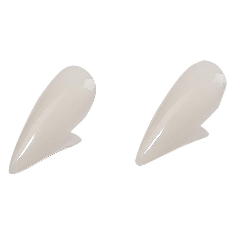 Masquerade ball trick props resin tiger tooth Halloween vampire zombie false teeth simulation teeth props wholesale