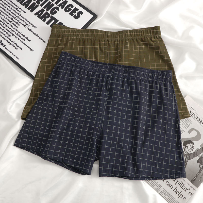 New Men's Underwear Men's Cotton Loose Comfortable Arlo Pants Breathable Summer High-end plus size Men's Boxer Pants