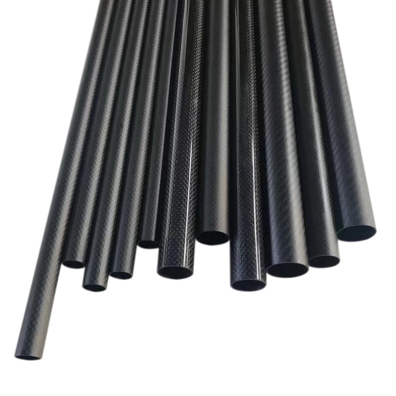 Spot Carbon Fiber Tube Hollow Sports Equipment Composite Material High Strength Building Materials Drone Accessories Square Carbon Tube