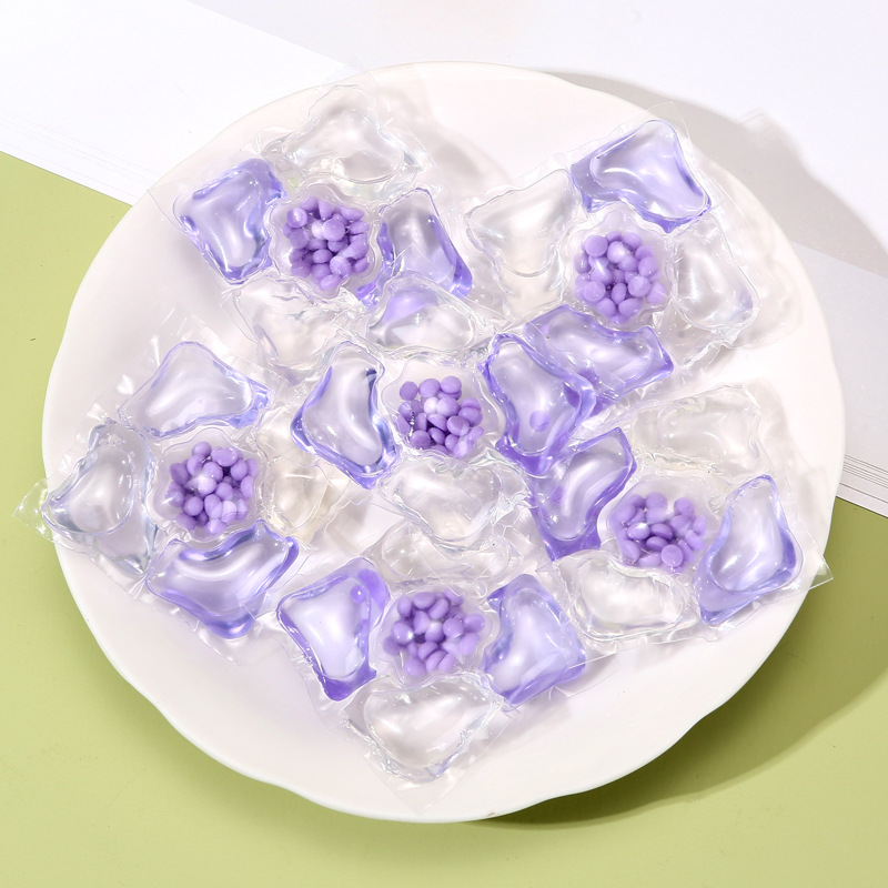 Five-cavity laundry beads stay fragrant beads supple deep cleaning lasting fragrant concentrated decontamination laundry ball wholesale manufacturers