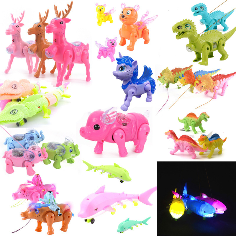 Кросс-бордерные светящиеся игрушки, электрическая игрушка для игры с веревкой