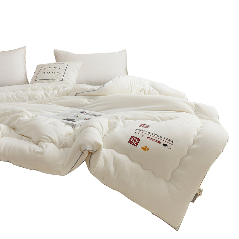 Processing and Customizing Raw Cotton Undyed Fiber Quilts, Unprinted Summer Quilts, Japanese-Style Fiber Quilts, Spring, Autumn, and Winter Quilts, Gift Quilts