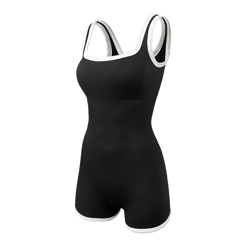High-class Suit Suit Women's Fitness Beautiful Back Suit Dance Sports Tight with Chest Mat Air Yoga Suit