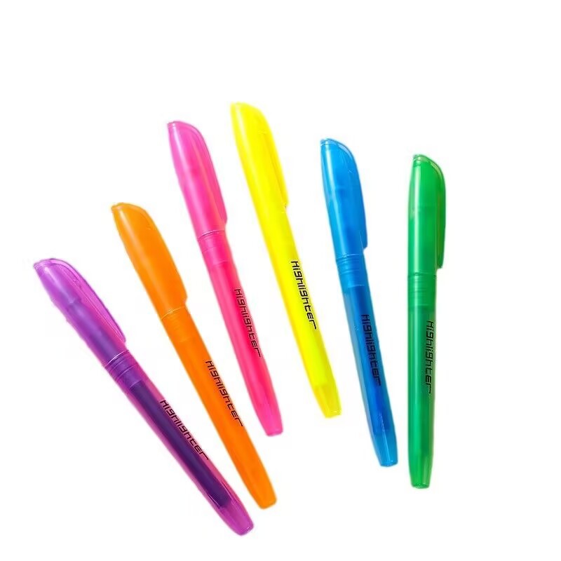 Большое количество канцелярских товаров в наличии, цветной флуоресцентный маркер, водорастворимая цветная ручка, хороший помощник для студентов