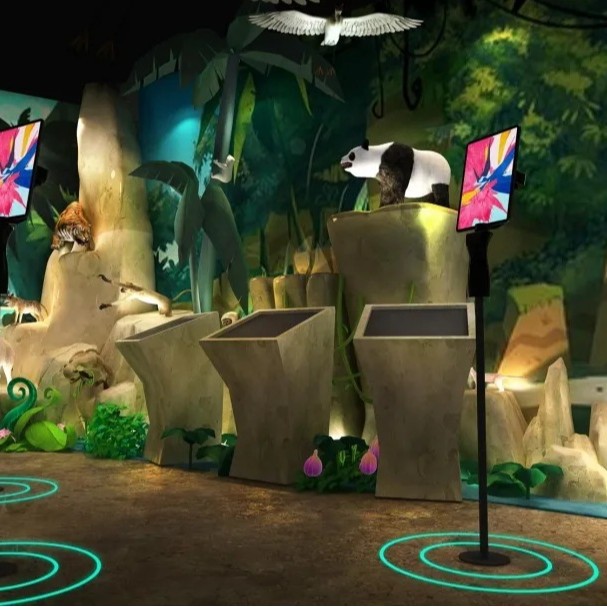 Forest-Themed Naughty Castle Customized Children's Fun Parent-Child Paradise Shopping Mall Science and Technology Museum Future-Style Amusement Facilities Processing