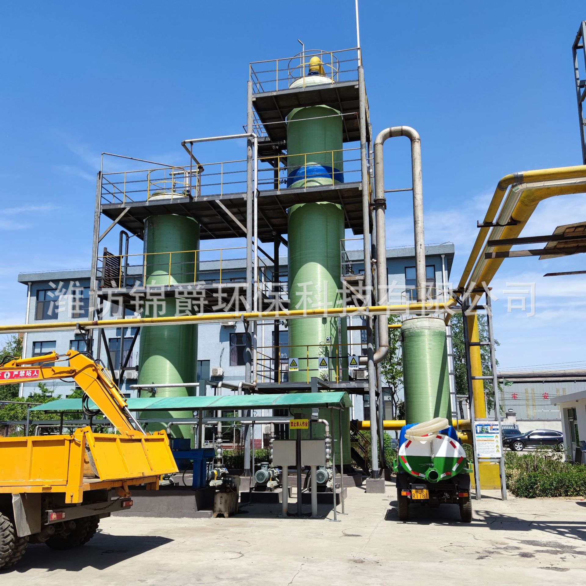 Biogas Dry Desulfurization Tank Equipment Biogas Complete Desulfurization Tower Biogas Purification Equipment Customization Jinjue Environmental Protection