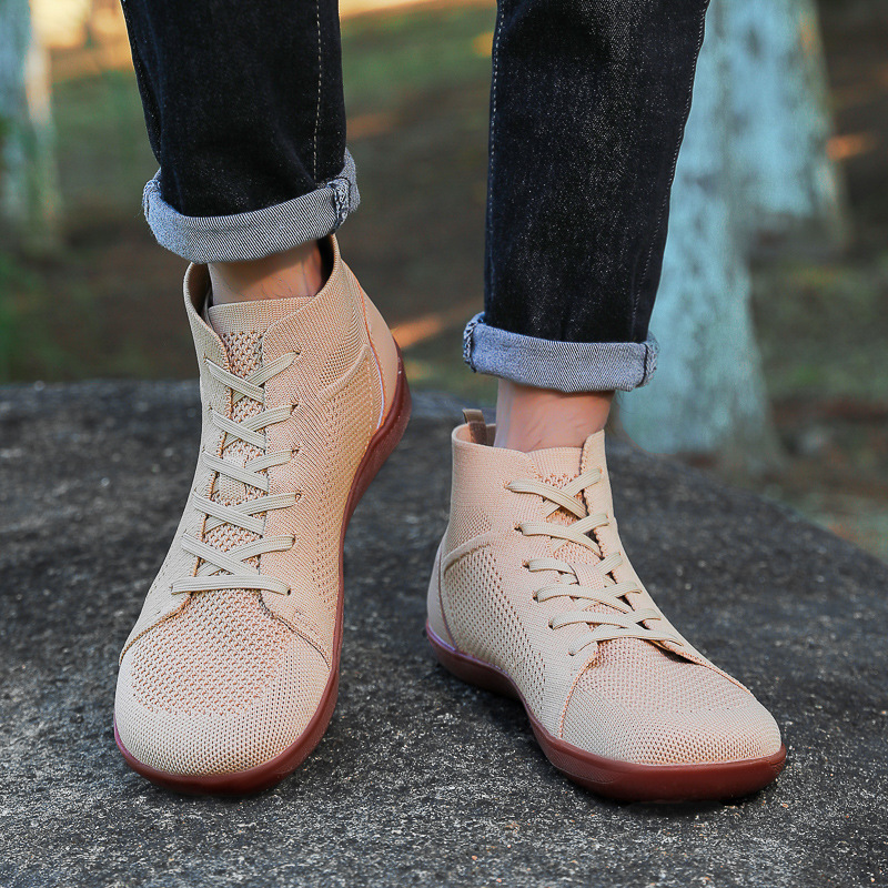 New Couple Outdoor Mesh Shoes plus size Trendy Shoes Casual Fashion Men's Shoes Riding Climbing Lace-Up Shoes Women's Hiking Shoes