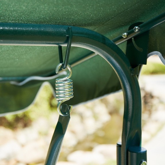 Adult Iron Metal Swing Chair Double Swing Hanging Chair Rocking Chair Outdoor Balcony Courtyard Garden