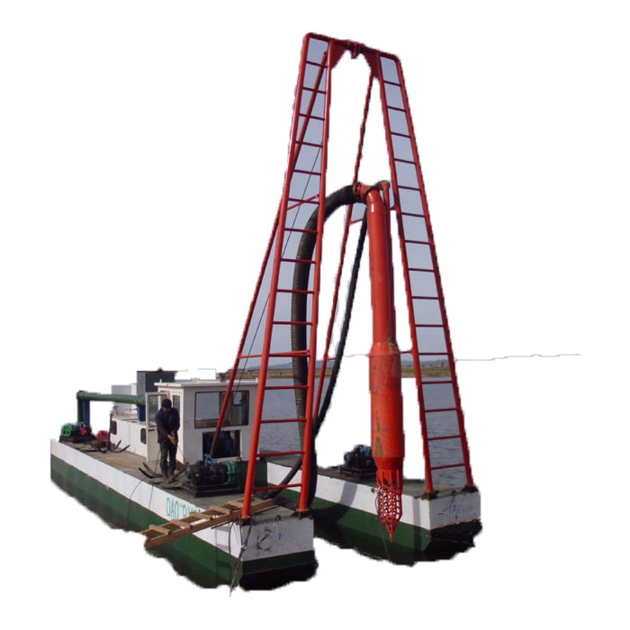 River Dredging Equipment, Small Electric Suction Boat, River Dredging Pump Type Suction Boat, Suction Type Sand Suction Equipment