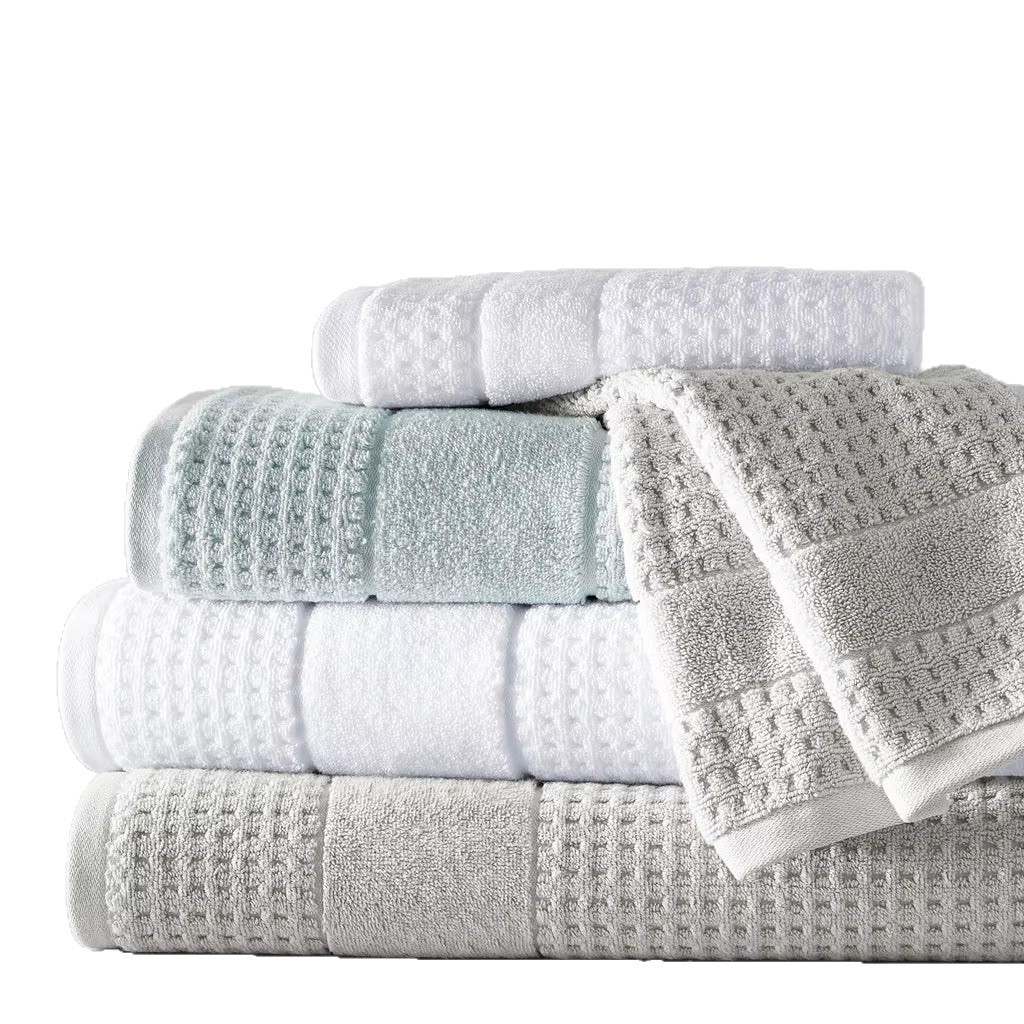 Processing and Customization of Export Export Waffle Jacquard Untwisted Cotton Towels Hotel Towels and Bath Towels