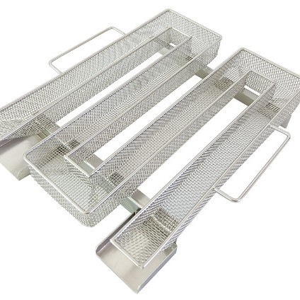 in stock Snail Type Smoked Tray Stainless Steel Cold Smoke Generator Charcoal Barbecue with Round Smoked Mesh Smoked Basket