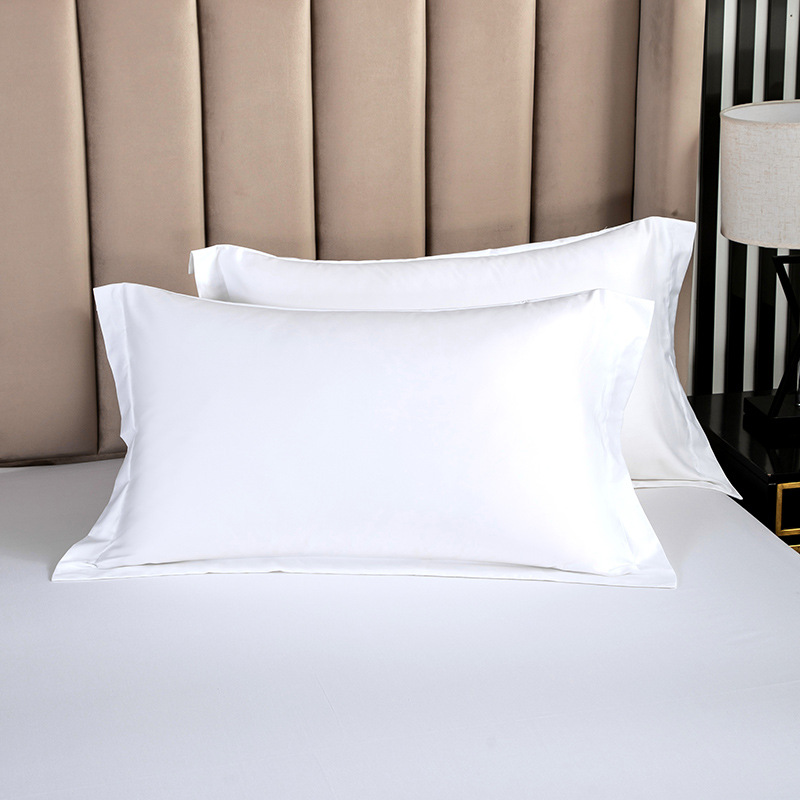 Hotel Linen Five-Star Hotel Four-Piece Set Hotel Bedding B&B Pure White Sheets Quilt Cover Wholesale