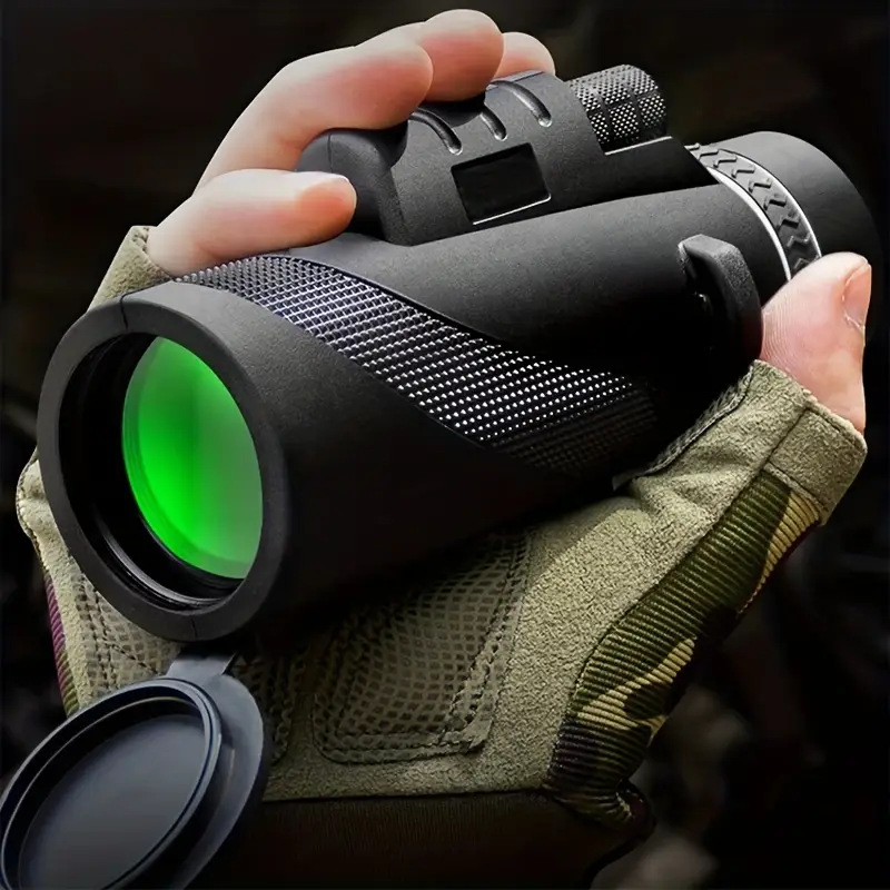80X100 Monocular Telescope Low-Light Night Vision High-Power High-Definition Professional-Grade Portable Mobile Phone Outdoor Telescope