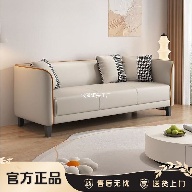 Sofa Small Apartment Living Room Fabric Sofa Single Double Apartment Rental