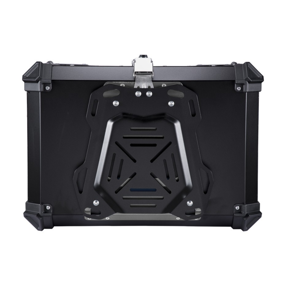 Now 55L/65L/80L/100L large capacity aluminum alloy motorcycle trunk advanced durable removable plane