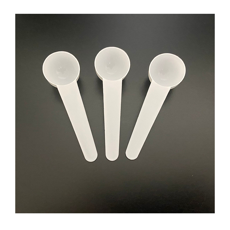 Processing plastic spoon 5G round bottom plastic spoon independent packaging spoon quantitative spoon size variety