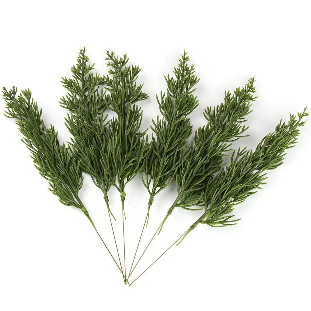 Искусственное цветочное растение пластиковая сосновая игла искусственный ПЭ сосна трехмерная башня сосновые декоративные аксессуары подвеска для рождественской елки