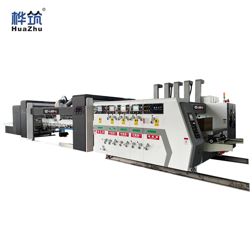 Carton Machinery and Equipment, High-Speed Ink Printing, Slotting, Die-Cut and Forming Adhesive All-In-One Machine, Carton Printing Machine