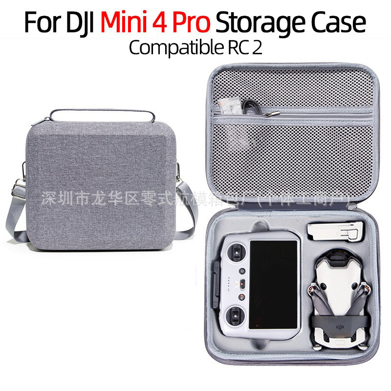 Suitable for DJI mini 4 pro storage bag Dji mini 4 pro drone storage bag portable anti-pressure