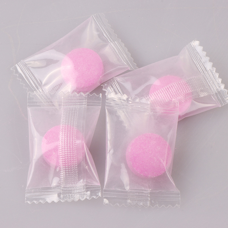 Factory direct supply concentrated solid floor cleaning oil removal Multi-Effect floor floral floor tiles pink cleaning tablets effervescent tablets