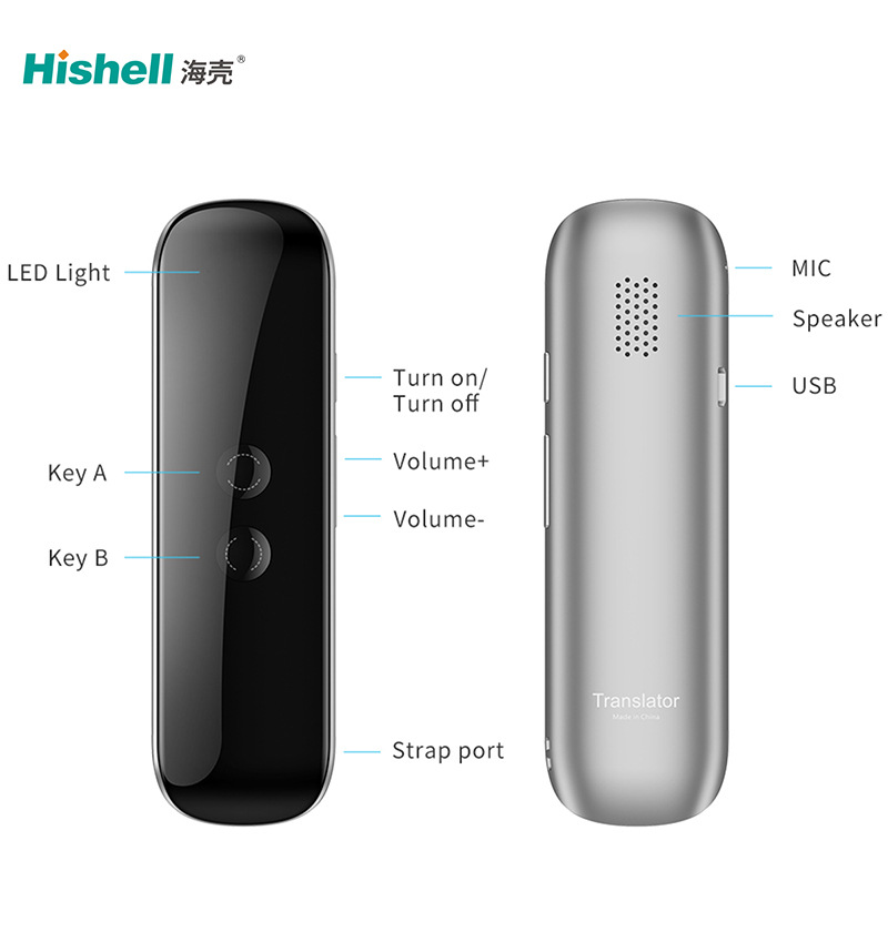 Машина для перевода китайский и английский новый интеллектуальный переводческий палочка голосовой переводчик многоязычный