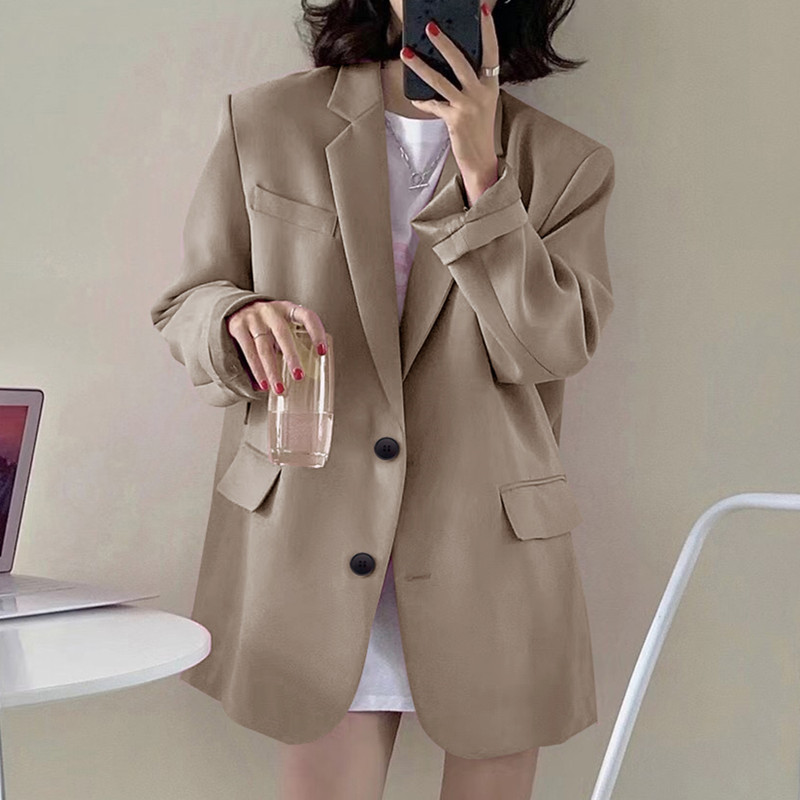2025 Spring and Autumn Small Blazer Women's Korean Style British Style Internet Celebrity Design Western Suit Women's Temperament Top