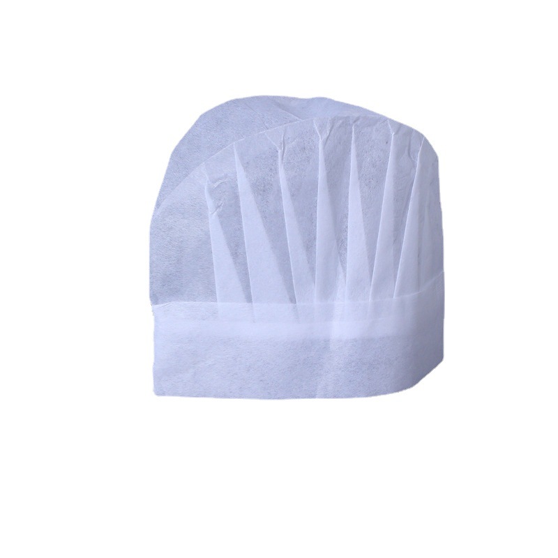 Поварская шапка для пищевых мастерских, санитарная шапка, кухонная сетчатая шапка, дышащая одноразовая поварская шапка, белая нетканая