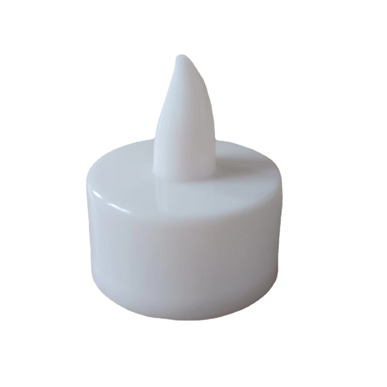 Led Digital Candle Light Small Tealight Round Smokeless Candle Led Heart Candle Valentine's Day Proposal Confession Props