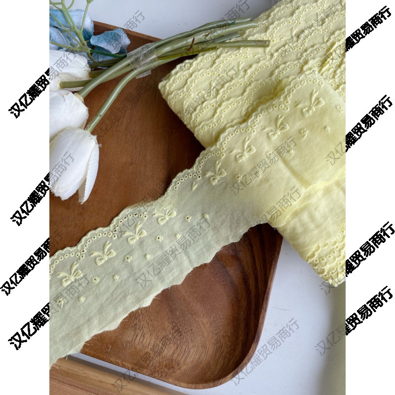 L2G7 хлопковое ручное кружево вышивка аксессуары для одежды