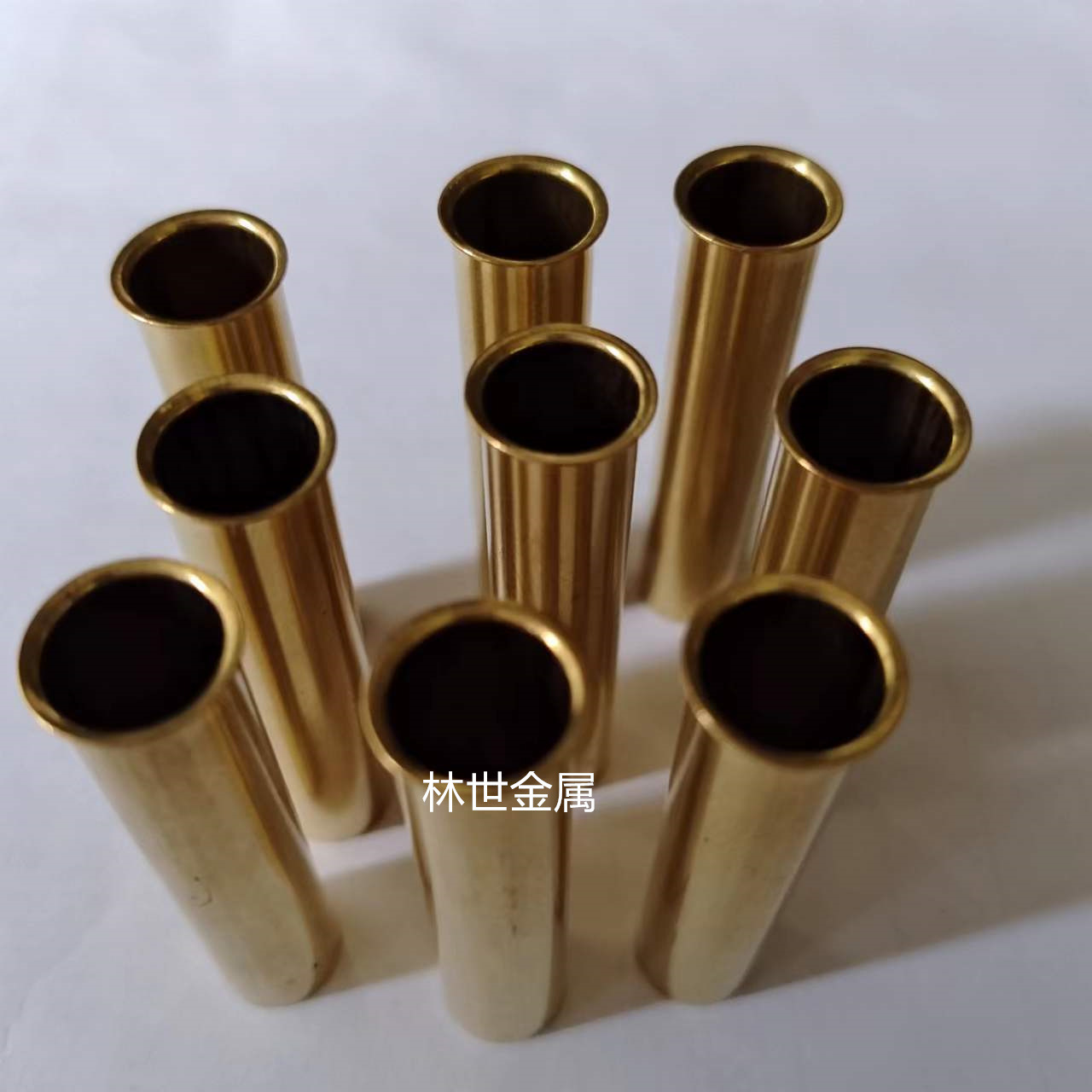 in stock H65H62 Brass Tube CNC Lathe Cutting Hollow Copper Tube Flaring Bending Drilling Polishing Plating