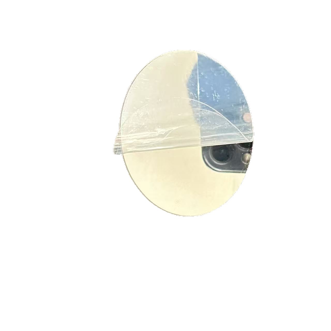 Wholesale Round Glass Lens Cosmetic Lens Single-Sided Lens Special-Shaped Glass Mirror Bathroom Lens Production and Processing