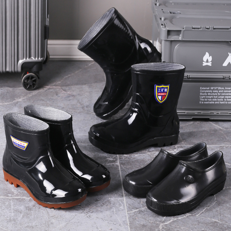 Одноразовые утолщенные дождевики для мужчин, водонепроницаемые, с бархатной подкладкой, нескользящие