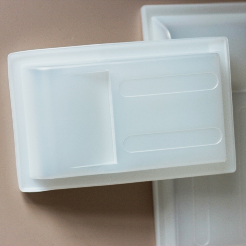 Disposable pad printing ink tray PP material pad printing machine accessories plastic ink cartridge non-oil leakage universal screen printing tray