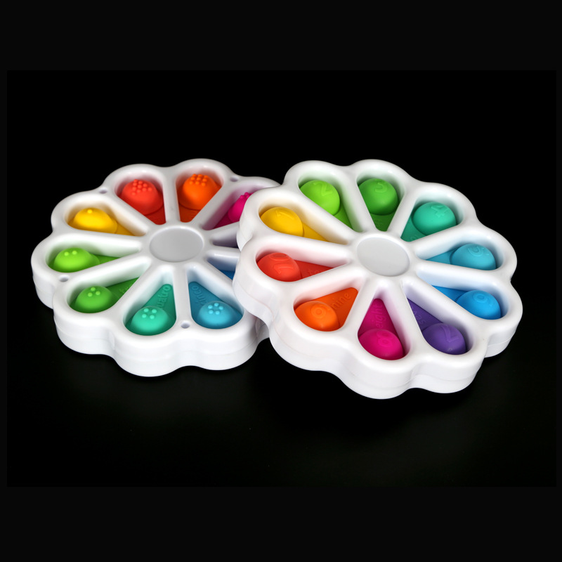 Rodent Exterminator Puzzle Decompression Toy Finger Decompression Bubble Game Battle Board Sunflower Rodent Exterminator