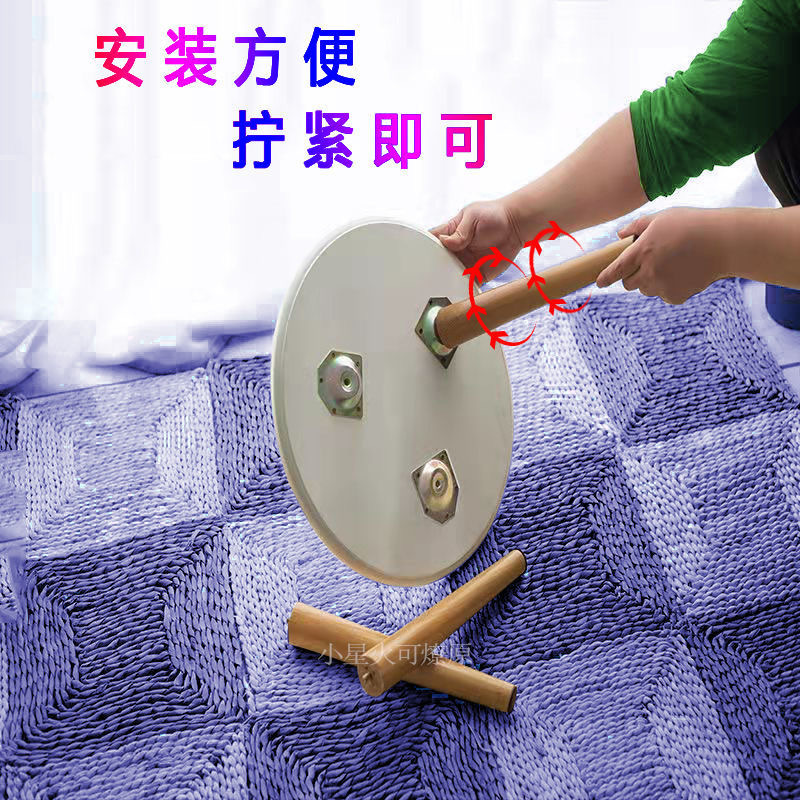 Solid Wood Multi-Layer Coffee Table Sofa Bracket Multi-Layer Storage Rack Connecting Rod Heightening Accessories Bed Front Cabinet Solid Wood Legs