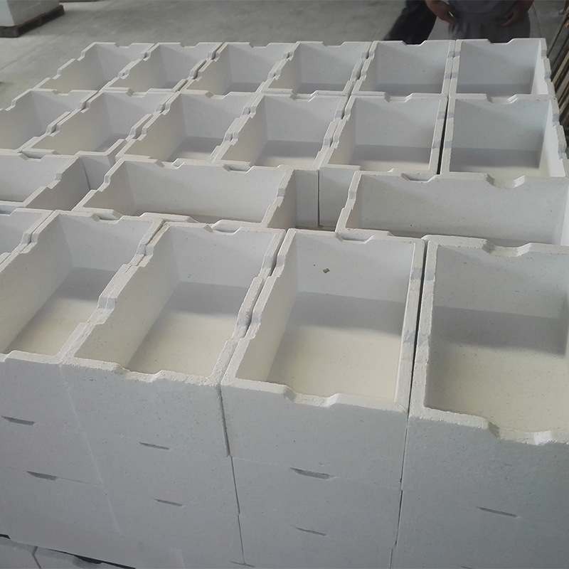 Corundum sagger refractory firing sagger high temperature square sagger refractory ceramic bowl industrial porcelain