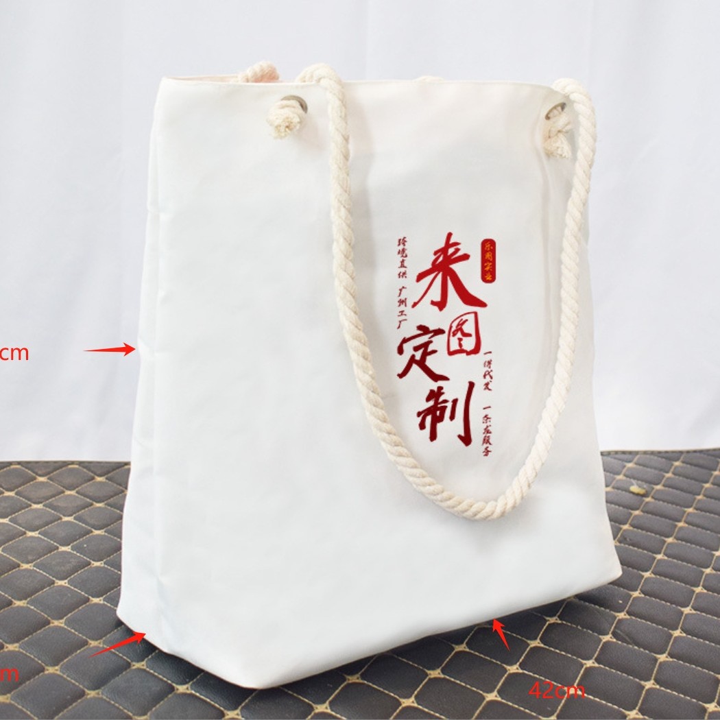 Сумка из канваса большая емкость сумка через плечо ручная сумка для покупок в супермаркете оптовая сумка из канваса + скатерть