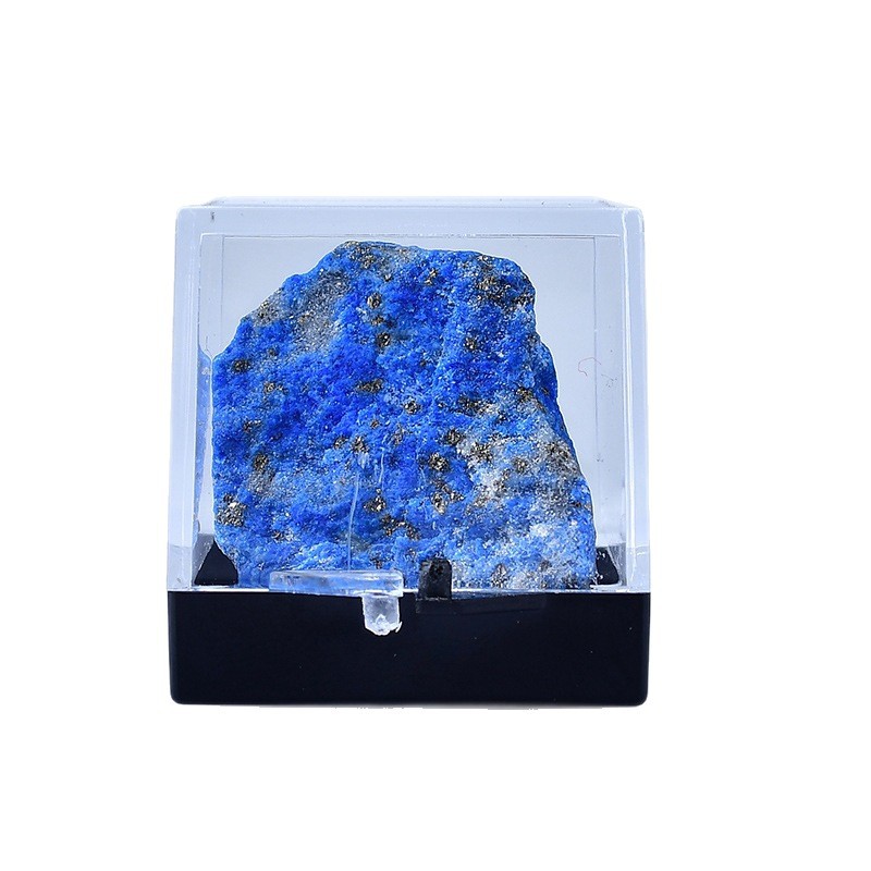 Natural Crystal Ore Specimen Ornaments Mineral Crystal Collection Color Gem Raw Stone Children's Science Teaching Gift