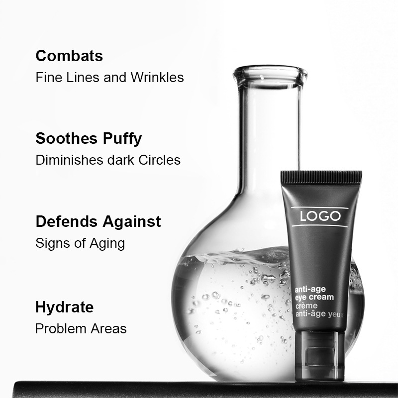 Cross-Border Hot Product Oem Deep Hydrating Men's Eye Cream to Reduce Fine Lines Eye Cream Anti Age Eye Cream