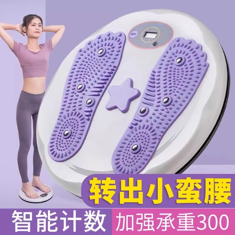 Waist Twist Turntable Fitness Home Magnet Massage Waist Twist Slim Waist Twist Machine Indoor Sports Equipment Weight Loss