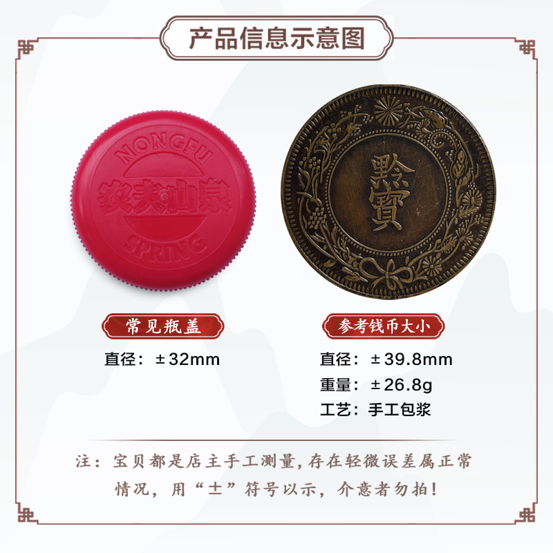 Silver Dollar Brass Sample Coin 16 Years Guizhou Qianbao 39.8mm Physical Shooting Antique Hobby Handmade Patina