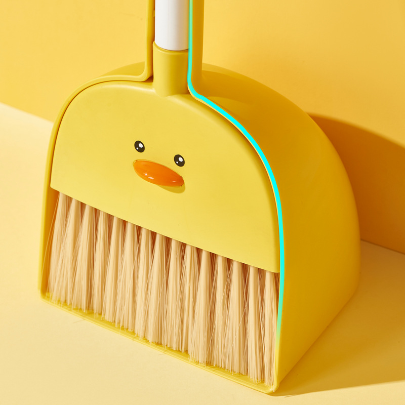 Broom Children's Plastic Broom Dustpan Small Broom Dustpan Set Brush Broom Tool Soft Broom Manufacturer Wholesale