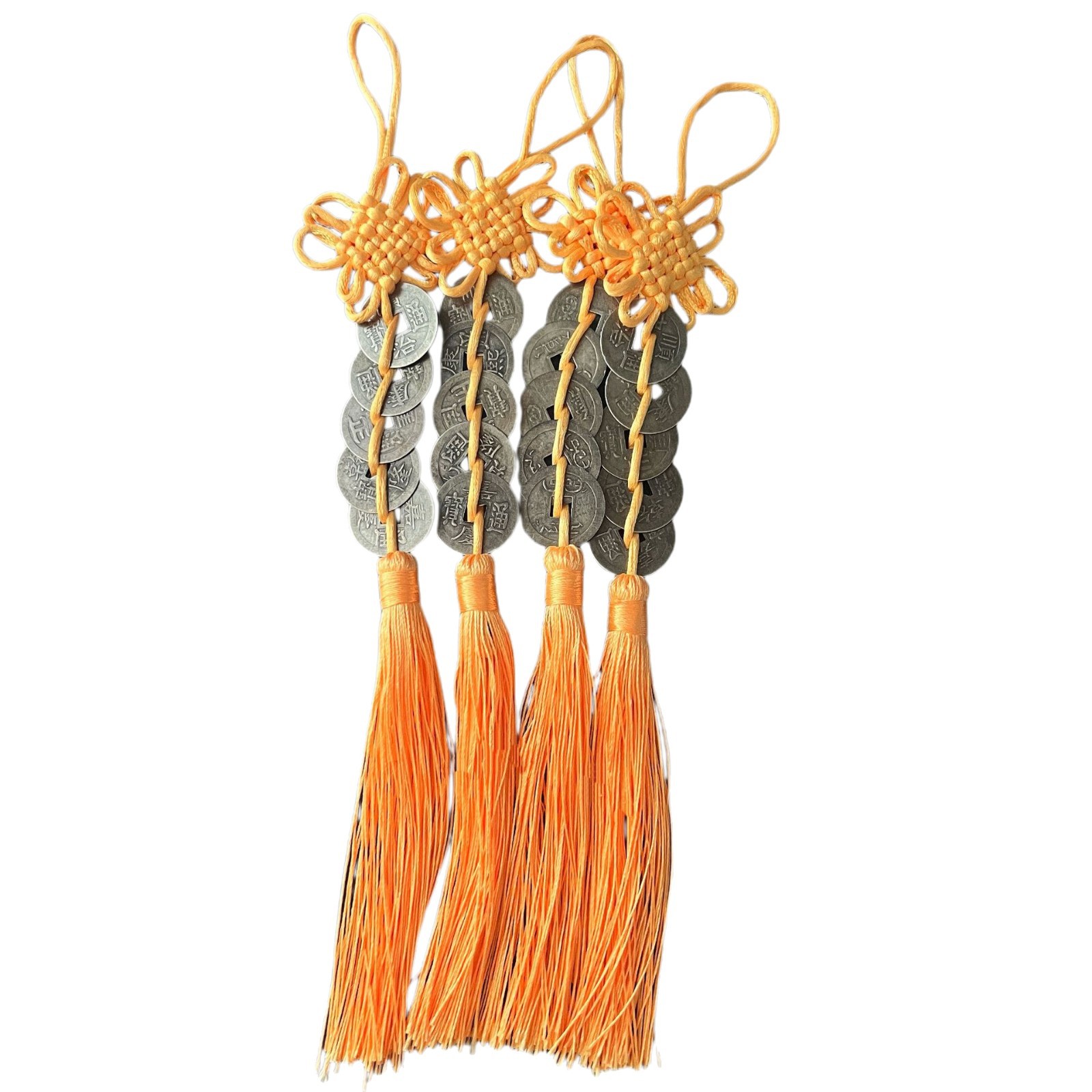 Factory direct supply five Emperor copper string grab Zhou boutique knot ancient coin pendant home doors and windows car pendant