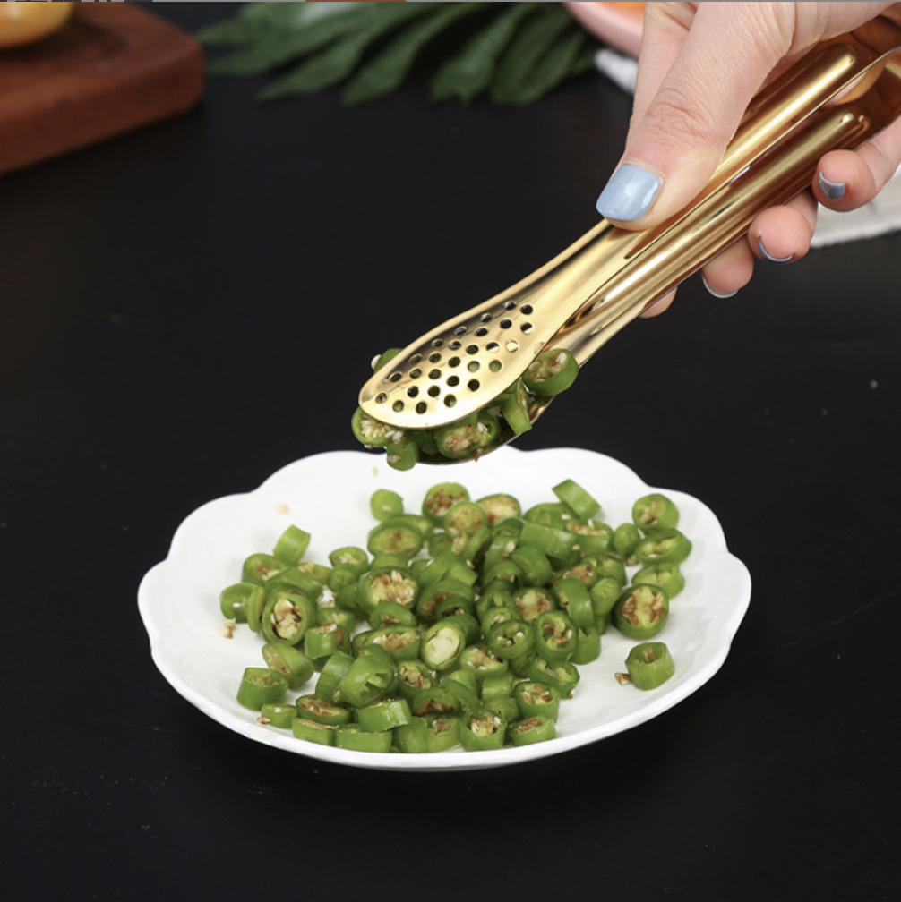 Rust steel coriander clip mini food clip food bread clip sugar clip ice clip ice clip