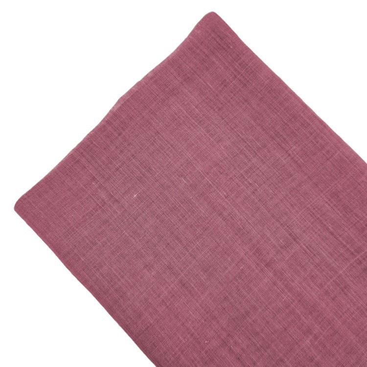 High-density Tencel Ramie Fabric Lightweight Breathable Garment Fabric New Chinese Style Fabric Fried Color Linen Fabric for Spring and Summer