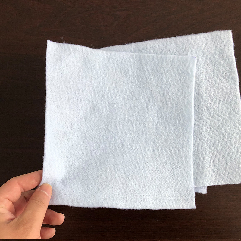 Pai Rong Защита от наводнений 400 г Белая нетканая геотекстильная полиэстеровая волокнистая геотекстильная нетканая ткань